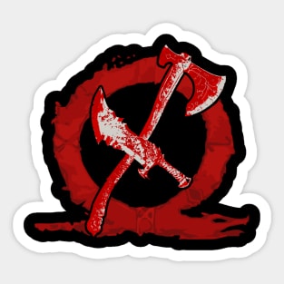 God of War weapons Sticker